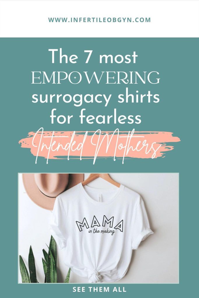 Mama in the making surrogacy shirt