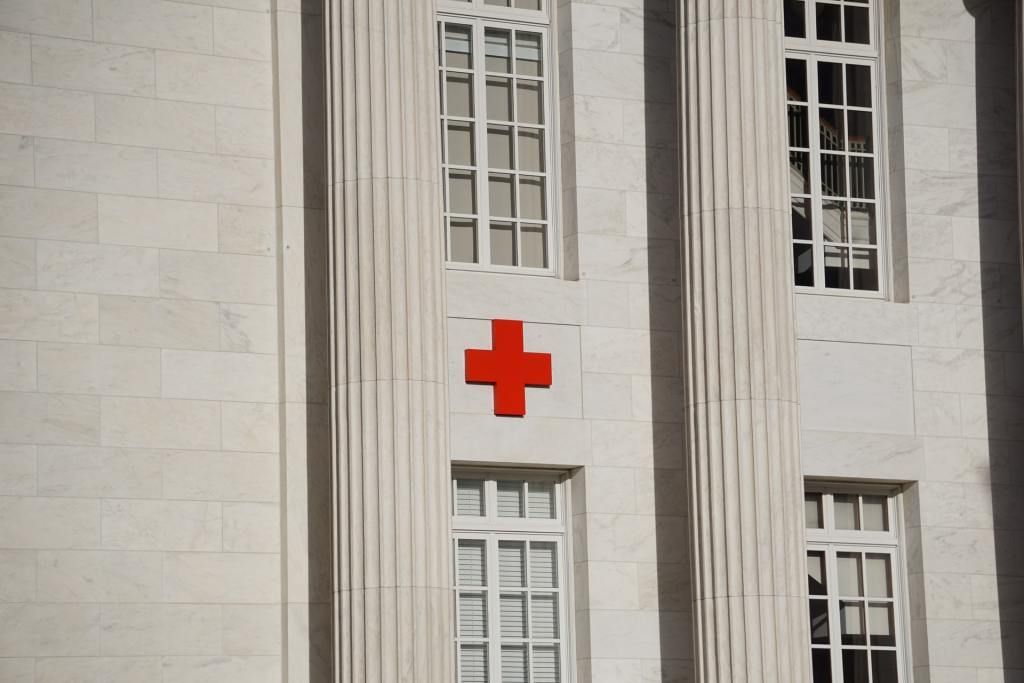 Red cross building