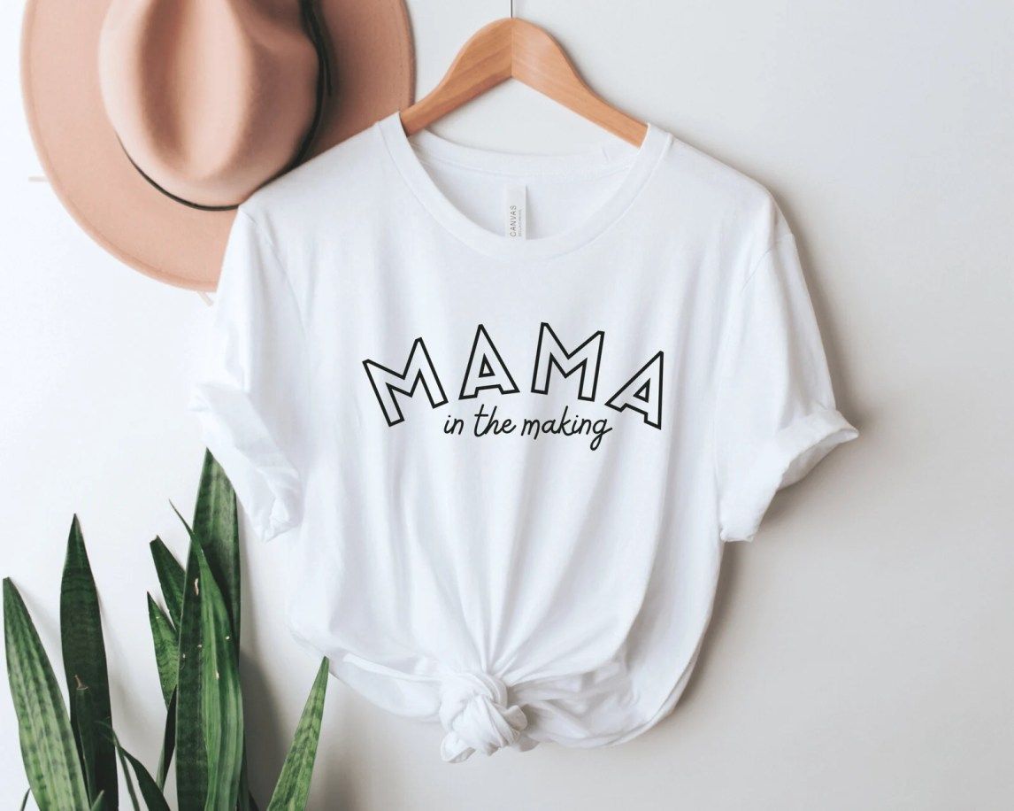 White Mama in the Making surrogacy shirt