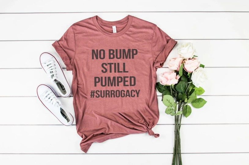 Dusty rose No Bump Still Pumped Shirt